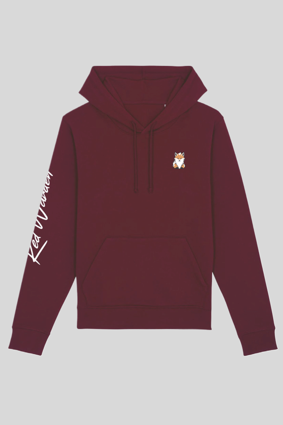 Le Hoodie Fox Burgundy